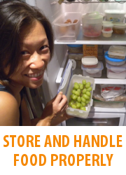 Tips - Store And Handle Food Properly